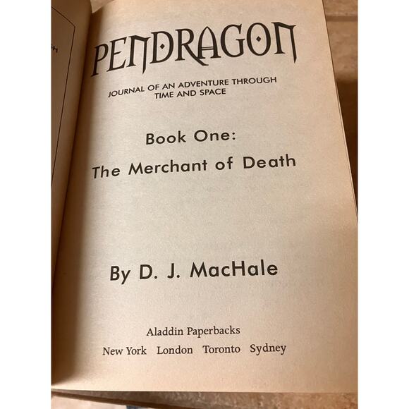Pendragon Books 1–4 by D.J. MacHale Lot Paperback Fantasy Adventure Series - Picture 4 of 7